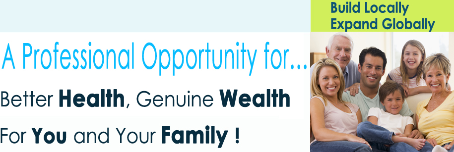 Imagine... Better Health. Lifelong Wealth.